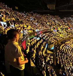 A Night to remember: Kingfisher pupils shine at the O2